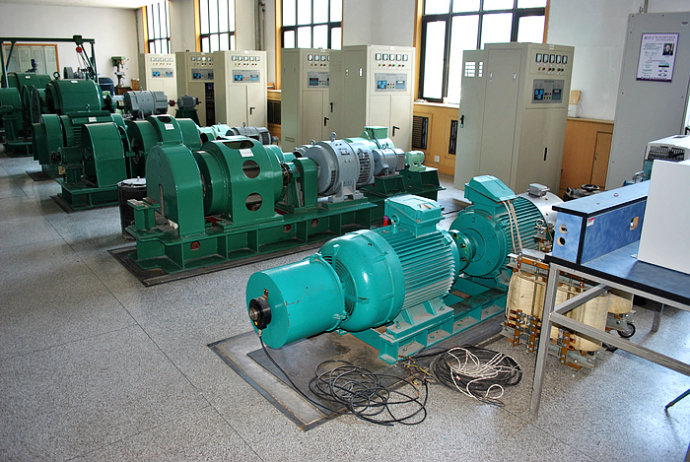 清河门某热电厂使用我厂的YKK高压电机提供动力
